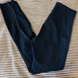 COPY - Lululemon train times 7/8 pants in a navy …